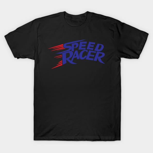 BLUE SPEED RACER 80S T-Shirt by mobilmogok99